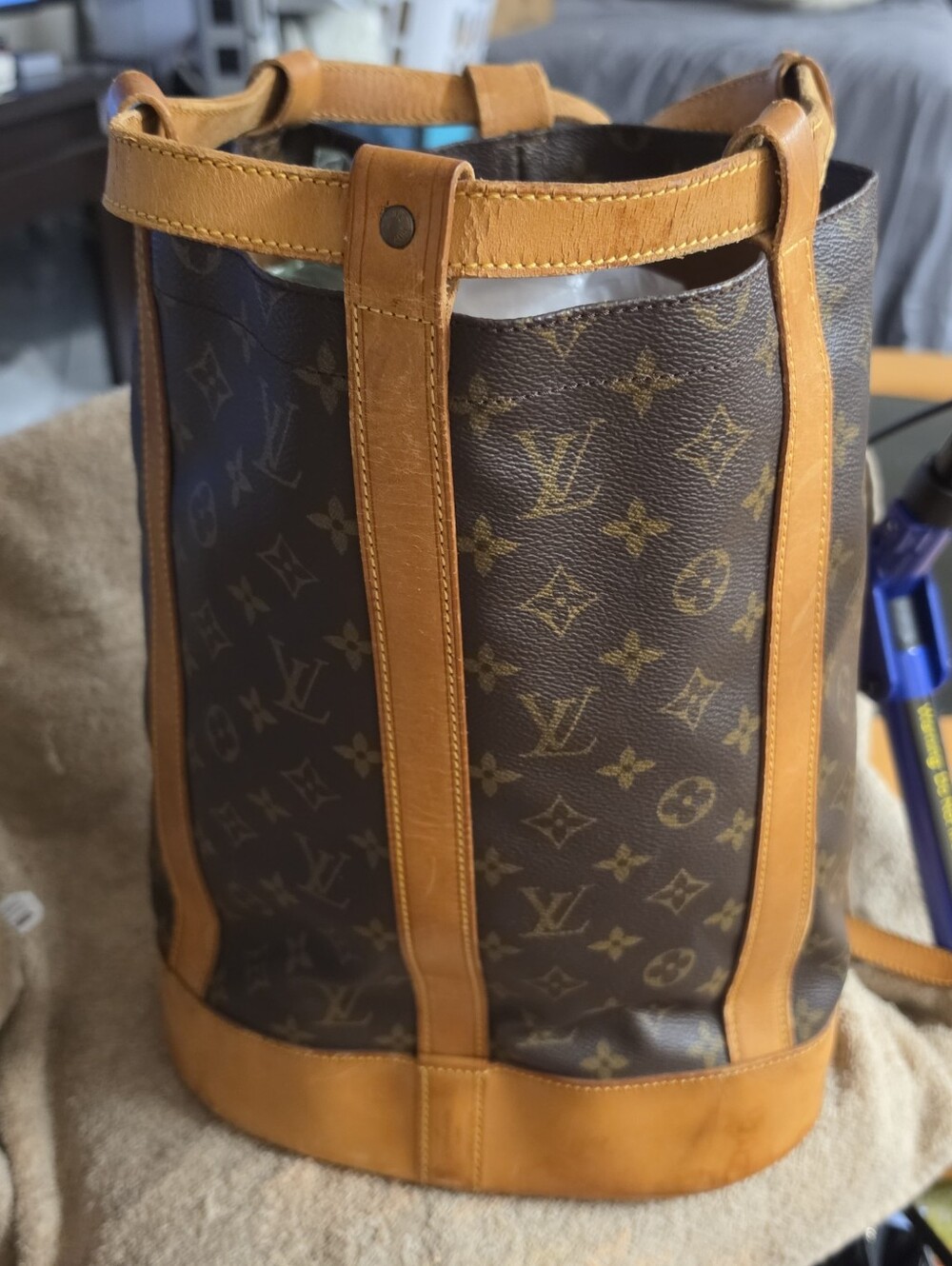 RARW Louis Vuitton Monogram Randonnée Bag -AUTHENTIC